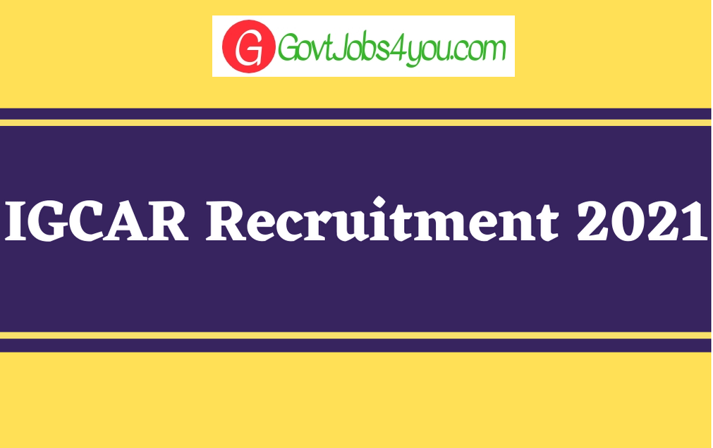 IGCAR Recruitment 2201 min