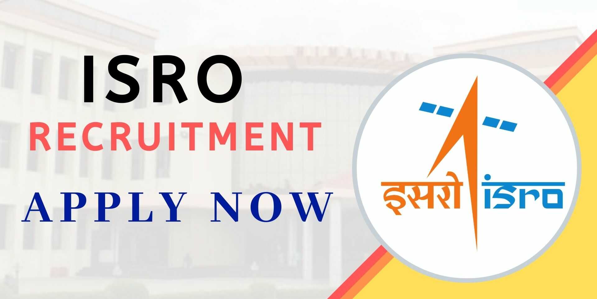 ISRO Officer Recruitment 2021 GovtJobs4youAll Govt Jobs 2024