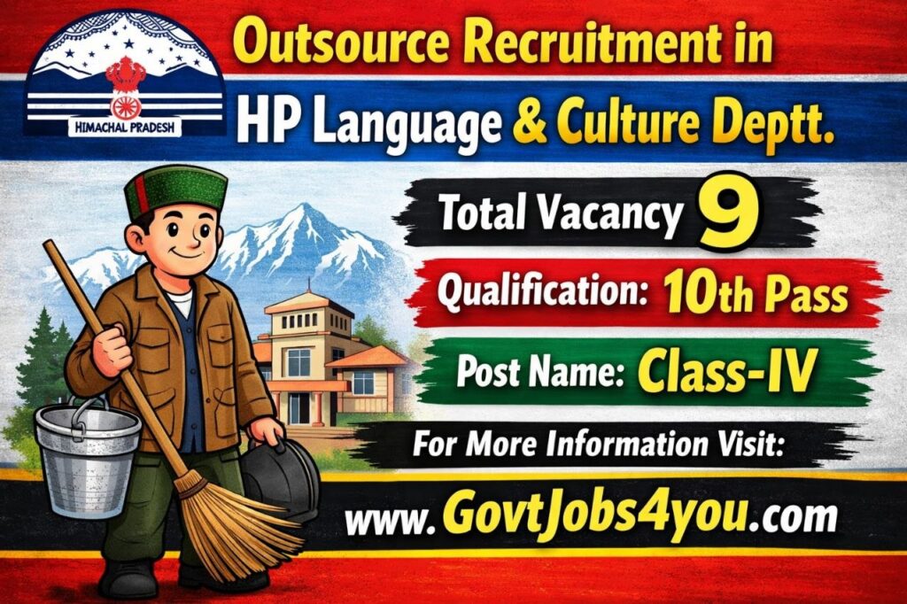 HP Language & Culture Department Recruitment 2026