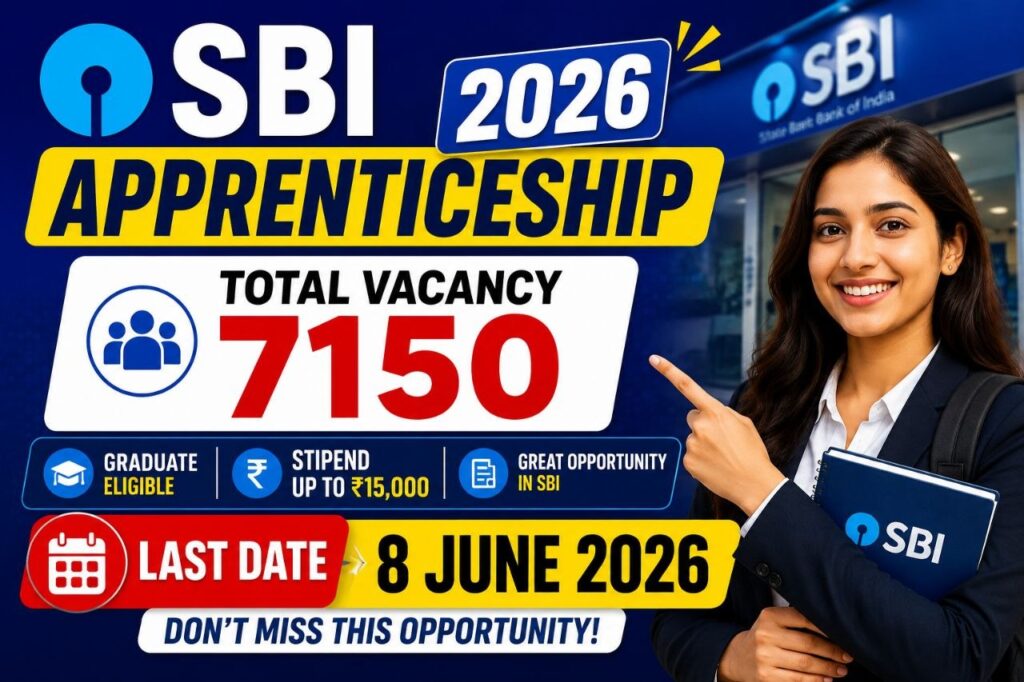 SBI Apprentice Recruitment 2026