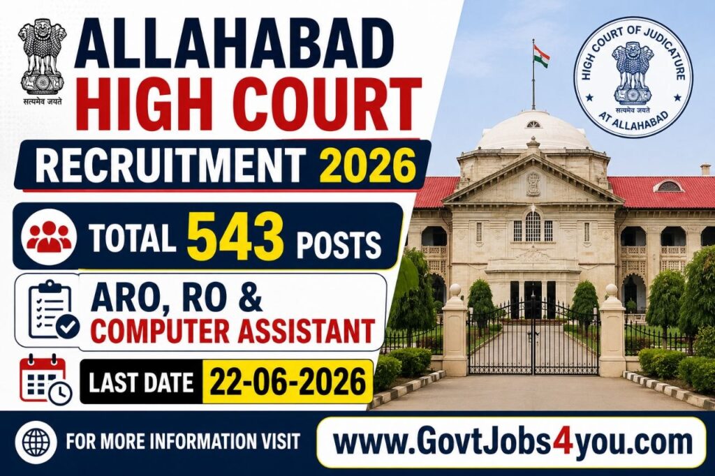 Allahabad High Court Recruitment 2026