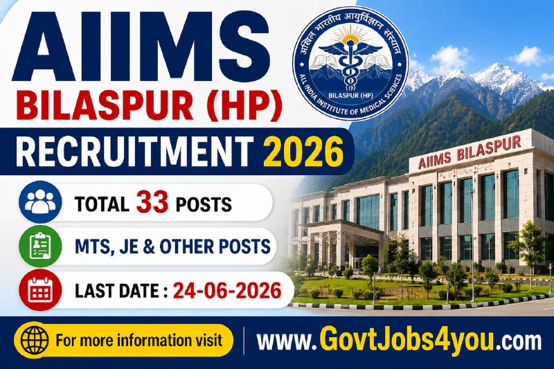 AIIMS Bilaspur Recruitment 2026