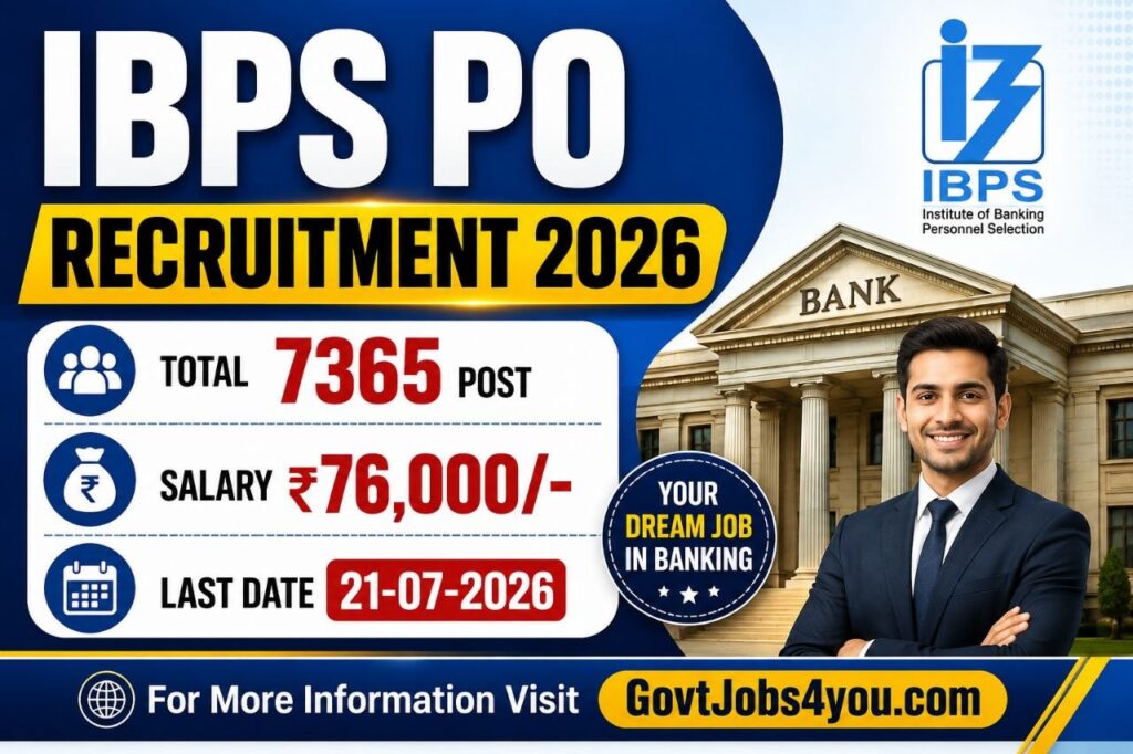 IBPS PO Recruitment 2026 Apply Online for 7365 Posts 2 6266933553971007595