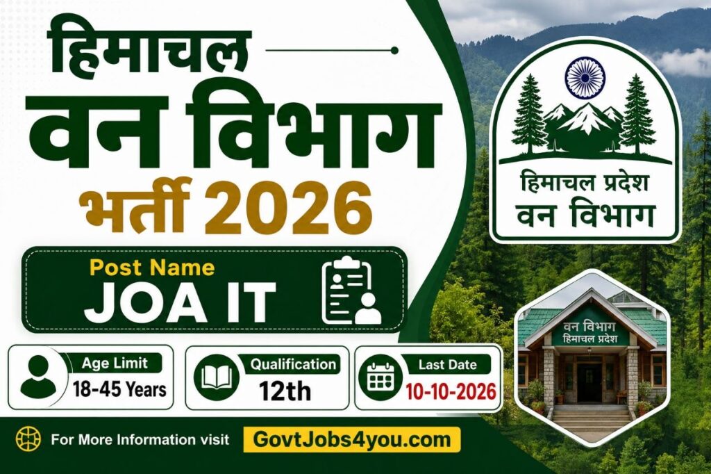 HP Forest Department Recruitment 2026